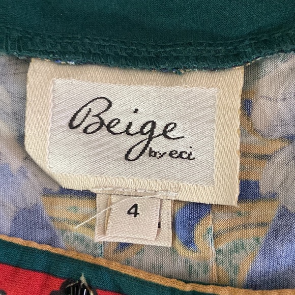 Beige by Eci Multiple Color Dress Size 4 - Picture 7 of 12